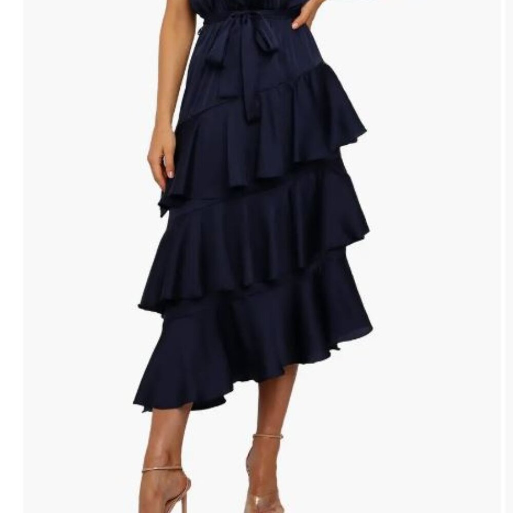 Seychelle Asymmetric Tiered Dress - Picture 4 of 7